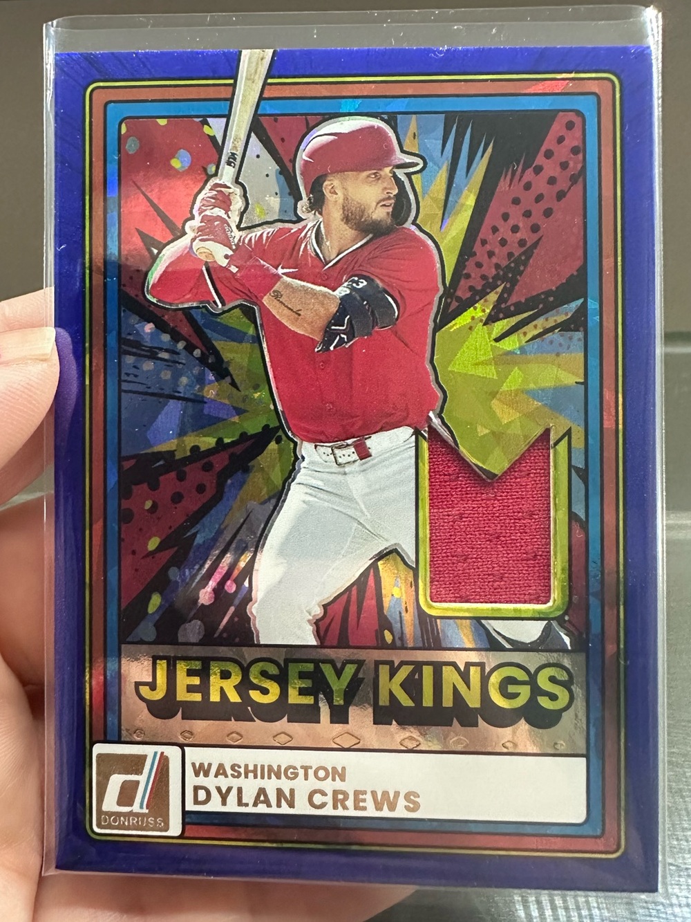 Dylan Crews Washington Jersey Kings Baseball Card